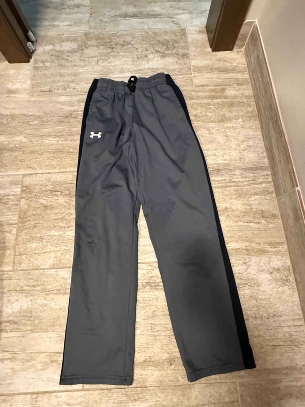 Under Armour Gray Athletic Track Pants